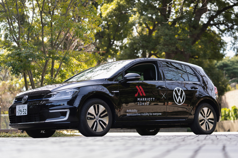 VW×東京マリオットホテルがEV“e-Golf Premium”体験付き宿泊プランを提供