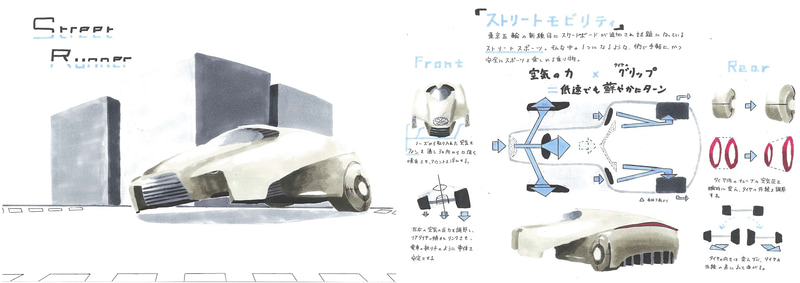 ダビンチ賞（中学生の部）/長田琉吾さん/作品名「Street Runner」