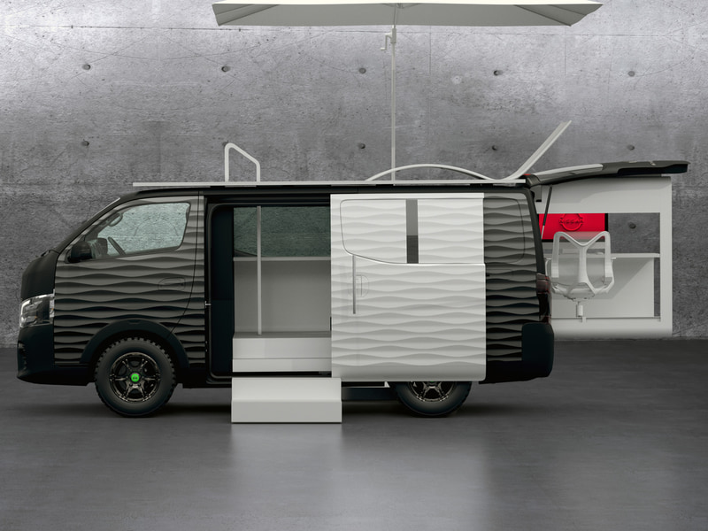NV350 CARAVAN OFFICE POD CONCEPT