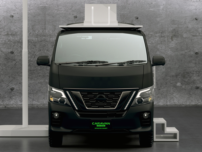 NV350 CARAVAN OFFICE POD CONCEPT