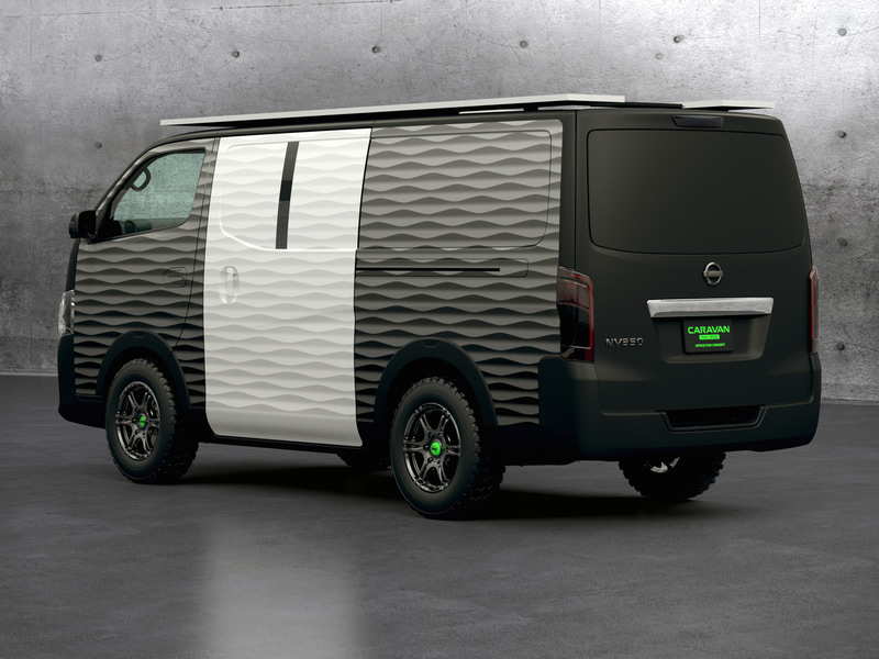 NV350 CARAVAN OFFICE POD CONCEPT