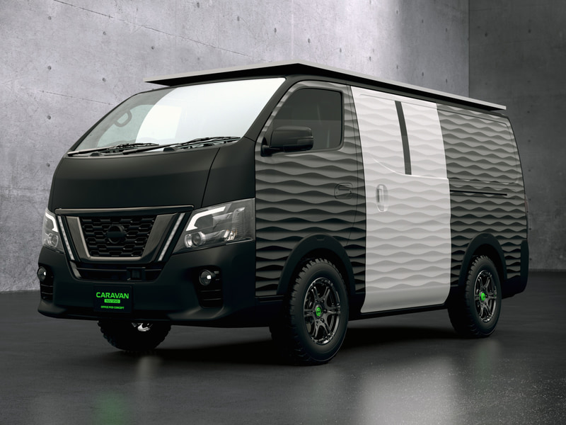 NV350 CARAVAN OFFICE POD CONCEPT