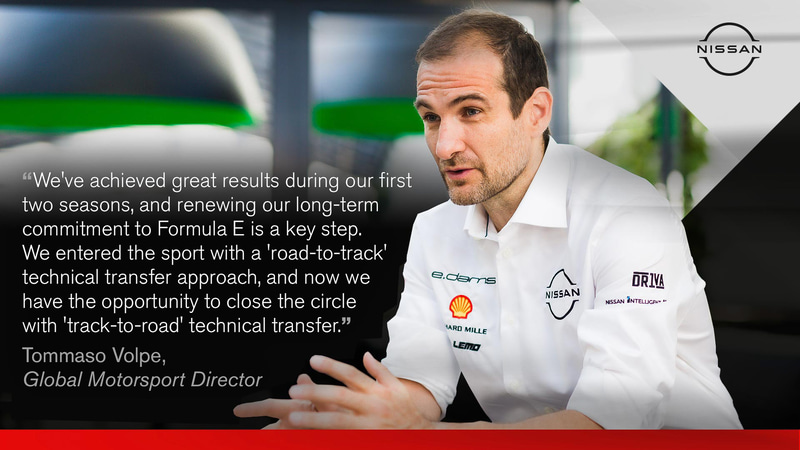 日産自動車株式会社 グローバルモータースポーツダイレクター トマソ・ヴォルペ氏