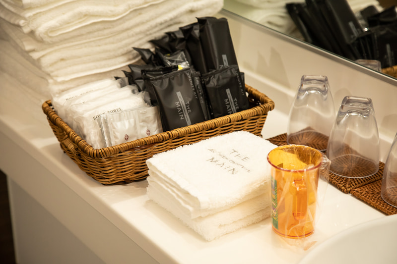 家族で一緒に添い寝できるハリウッドツインを備えた「Premium Twin」。お子さま連れの家族におすすめ。客室面積は32m<sup>2</sup>