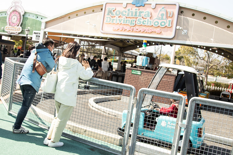 続いては子供が主役のクルマの街へ