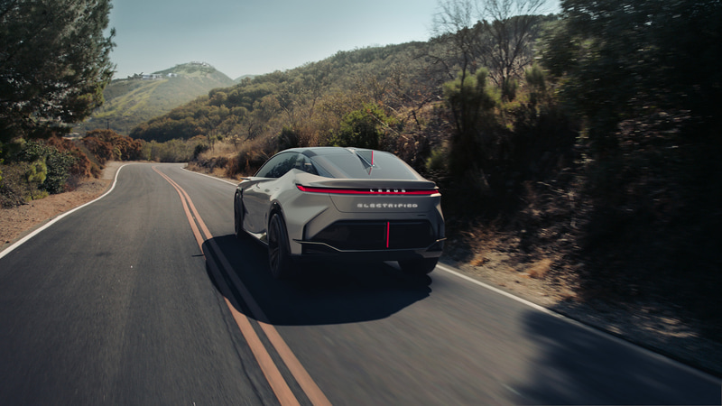 レクサスのEVコンセプトカー「LF-Z Electrified」