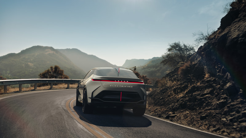 レクサスのEVコンセプトカー「LF-Z Electrified」