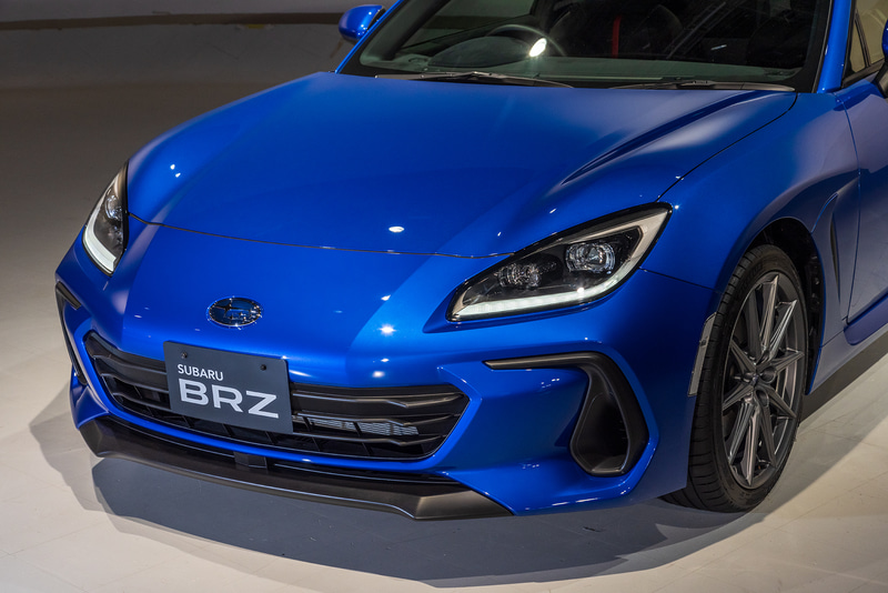 GR 86と大きく異なるフロントマスク