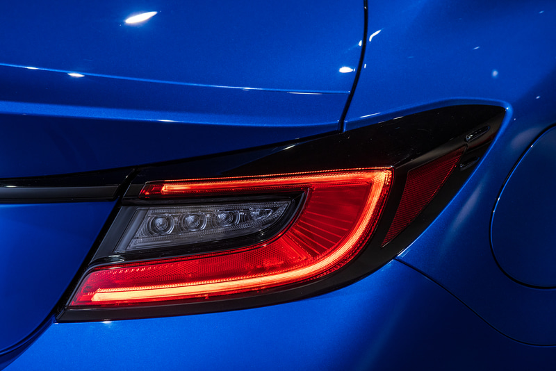 リアコンビランプの点灯パターン