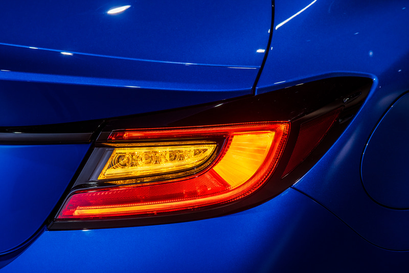 リアコンビランプの点灯パターン