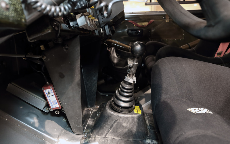 オーソドックスなHパターンの6速ミッション