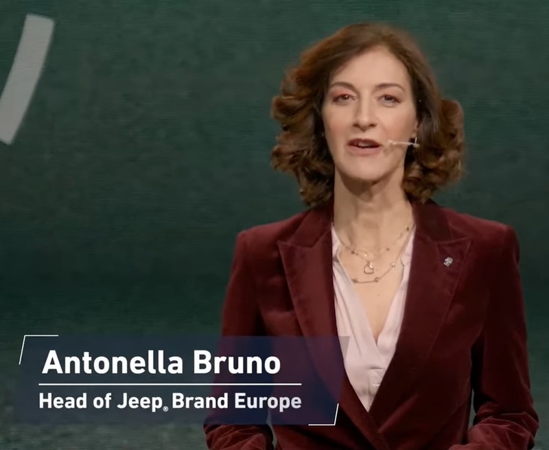 ジープ ブランド ヨーロッパ責任者 アントネッラ・ブルーノ氏
