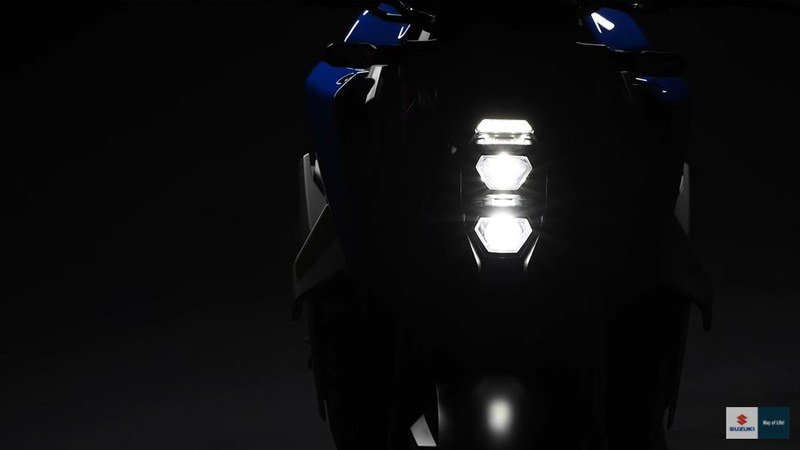 GSX-S1000のティザー映像