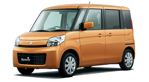 スズキ、軽乗用車「スペーシア」が国内累計販売台数100万台を8年2か月