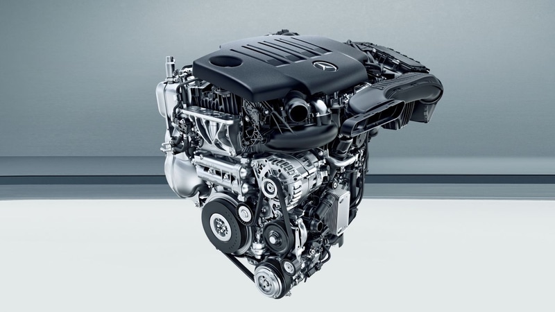 直列4気筒2.0リッター直噴ターボディーゼルエンジン（型式OM654q）