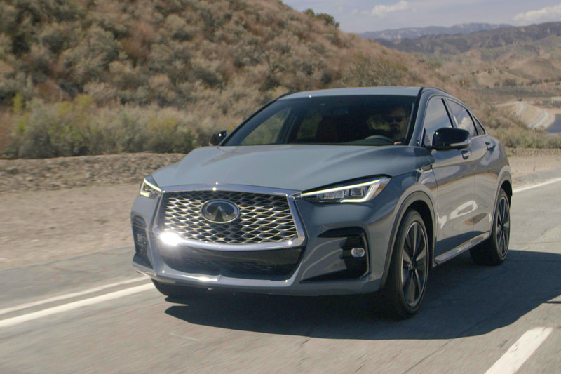 新型ラグジュアリーミッドサイズSUVクーペ「QX55」