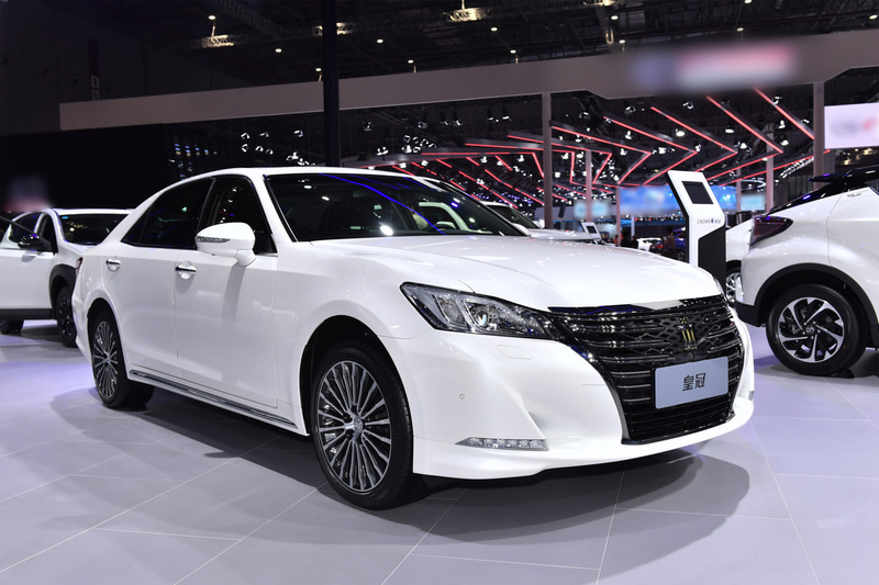 写真は2019年の上海ショー。中国市場で展開された「クラウン」