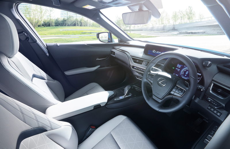 UX300eのインテリア