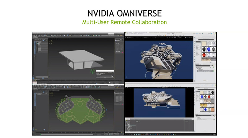 NVIDIA Omniverse Enterpriseのデモ