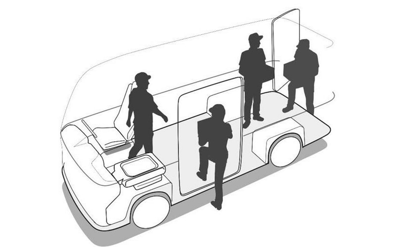 ウォークスルー構造