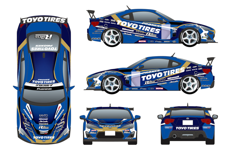 2021年シーズンに藤野選手がステアリングを握るトヨタ 86のイメージ