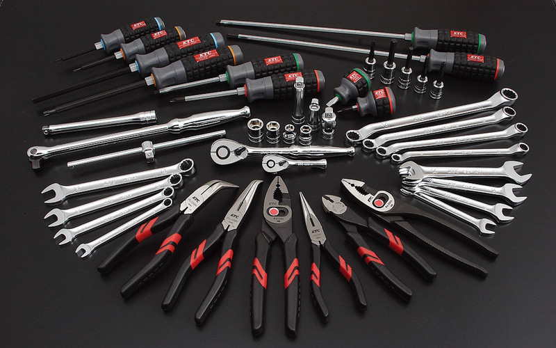 さまざまな種類のKTCツール