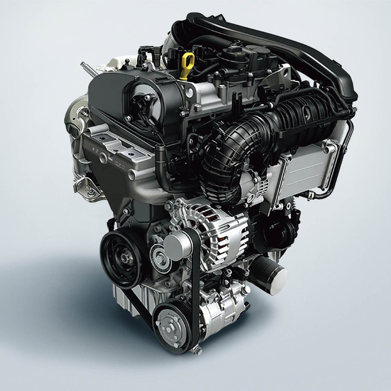 最高出力110kW（150PS）/3500-4000rpm、最大トルク340Nm(34.7kgfm）/1750-3000rpmを発生する直列4気筒DOHC 2.0リッターディーゼルターボエンジン「2.0 TDI」