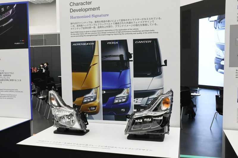 同じヘッドライトとブラックベルトデザインながら、固有のキャラクターが与えられる