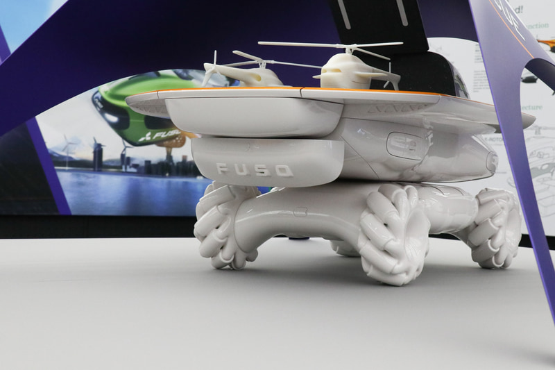 「Vision I.RQ」にドローン「Heri.Droid」を搭載したイメージ