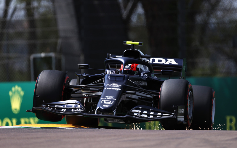 予選5位を獲得したピエール・ガスリー選手（10号車 アルファタウリ・ホンダ）　（C）Getty Images / Red Bull Content Pool