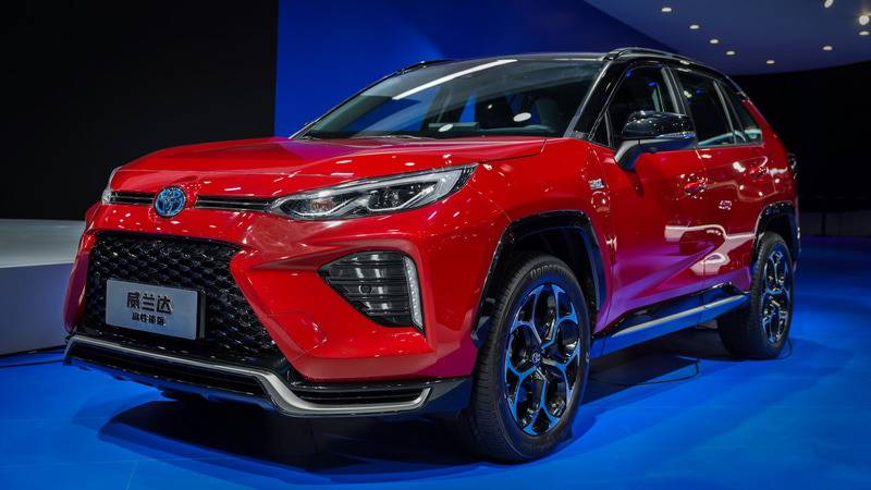 上海モーターショーのトヨタの出展車両