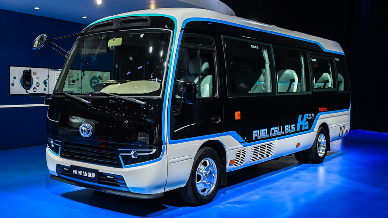 上海モーターショーのトヨタの出展車両