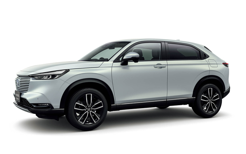 新型ヴェゼルのボディサイズは4330×1790×1580mm（全長×全幅×全高。e：HEV Z、e：HEV PLaYの全高は1590mm）、ホイールベースは2610mm