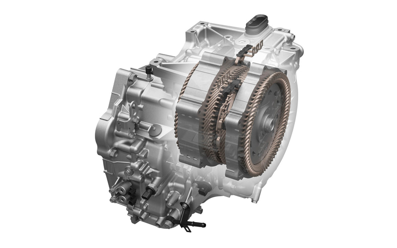 2モーター内蔵電気式CVT