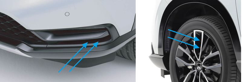 空力性能のイメージ図
