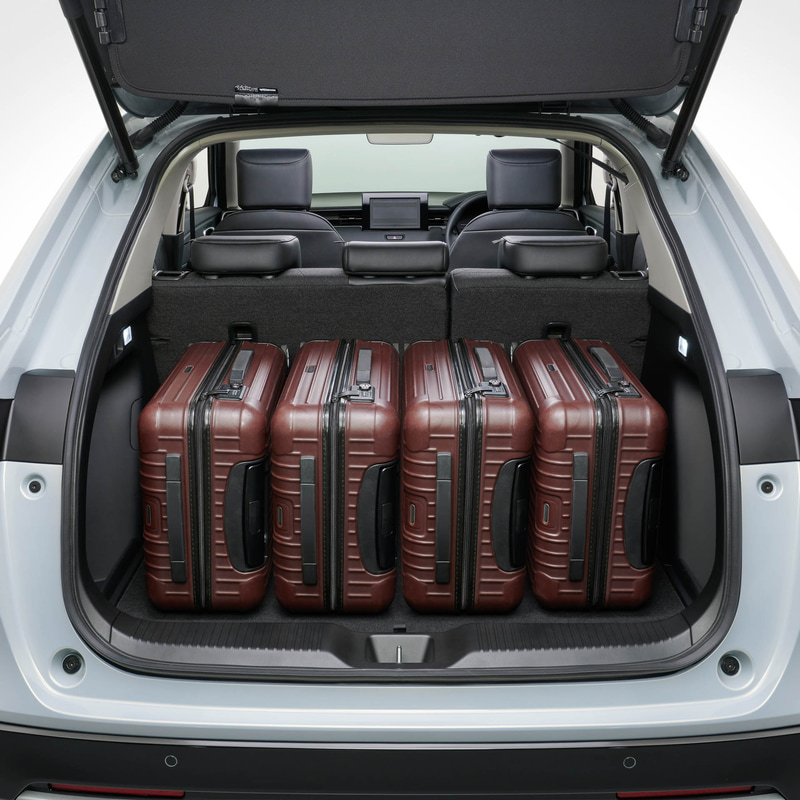 豊富な荷室アレンジパターン