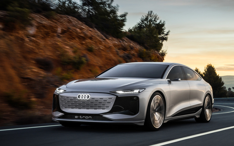 プレミアムプラットフォームエレクトリックを採用した「A6 e-tron concept」