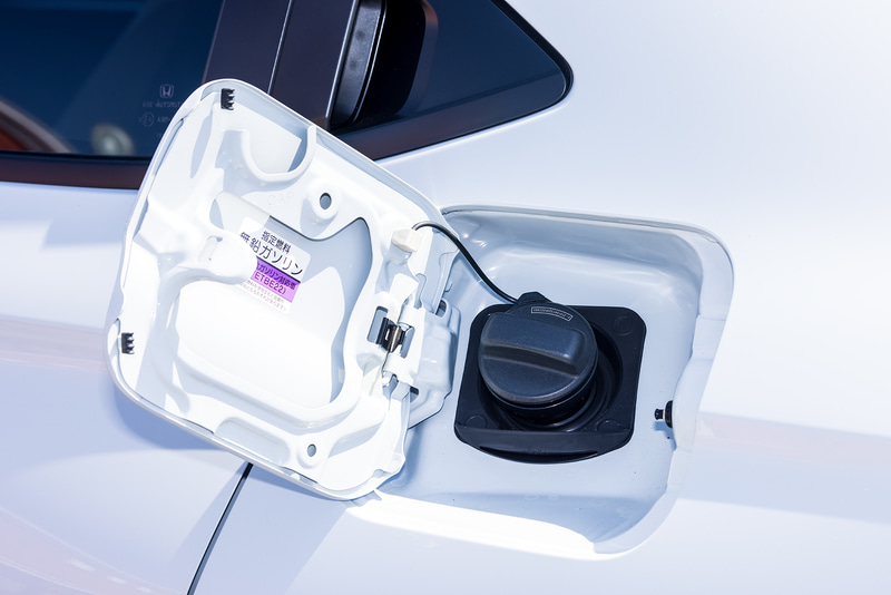 ガソリンはレギュラー仕様。燃料タンク容量は40L