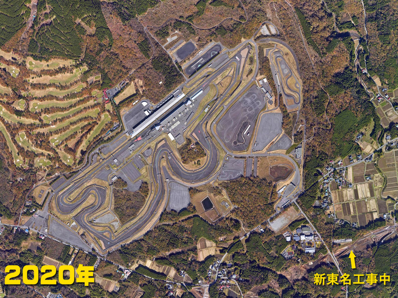 2020年の富士スピードウェイ