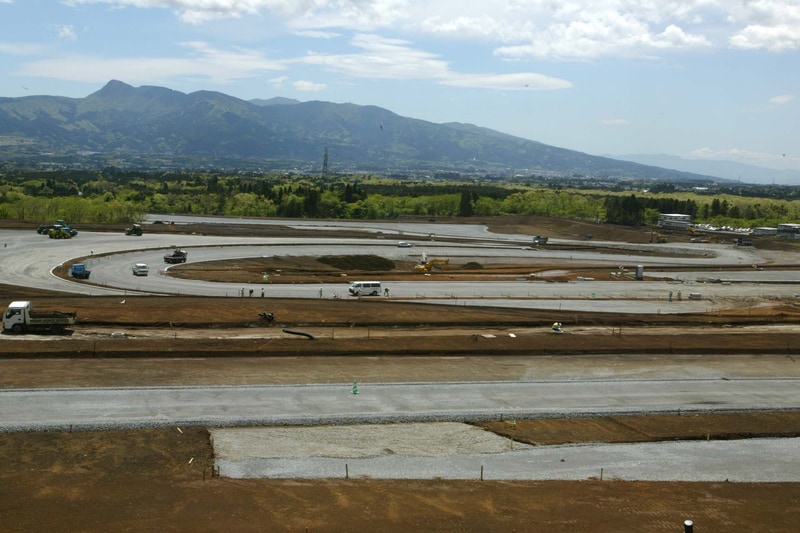 ダンロップ～GRスープラ付近（富士スピードウェイ提供）