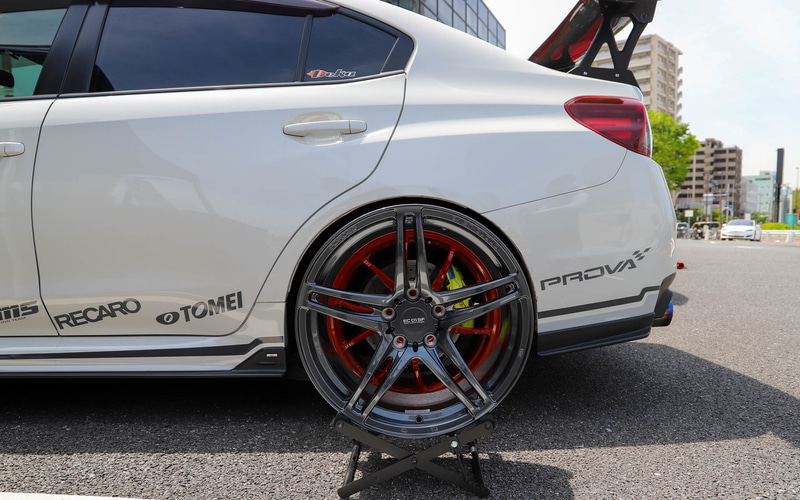 A PIT AUTOBACS SHINONOMEで限定販売される鍛造ホイール「EC01SF」