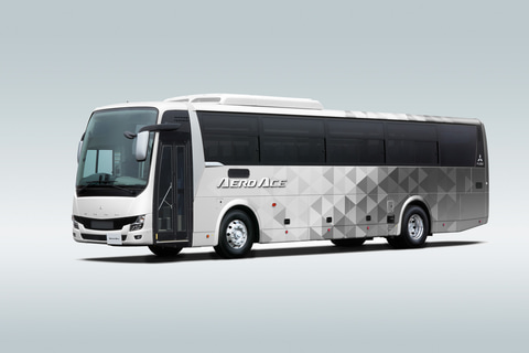 三菱ふそう、名鉄バスへ「エアロエース」折戸仕様車の初号車を納車