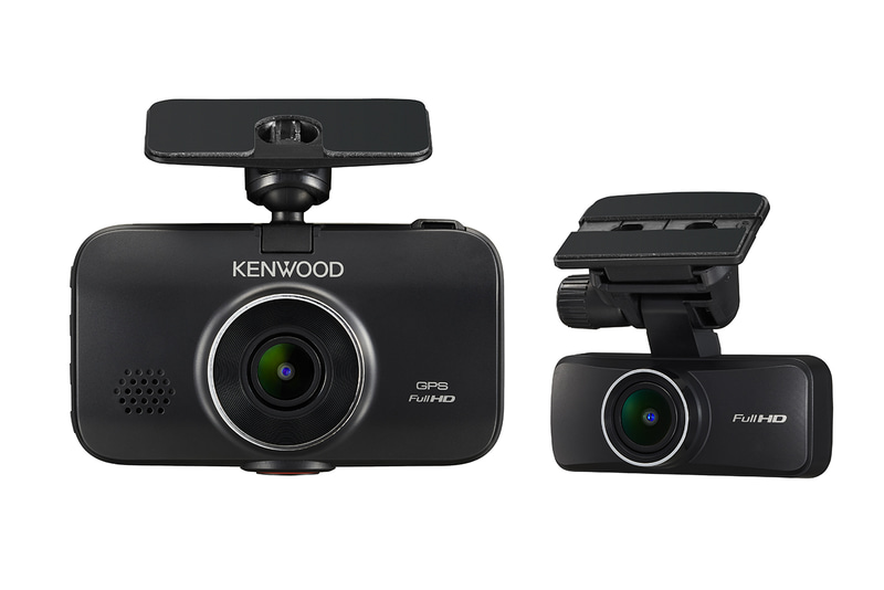 ケンウッド「前後撮影対応2カメラドライブレコーダー」