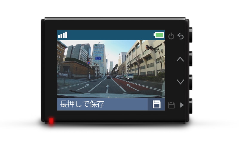 2.0インチTFT液晶ディスプレイを搭載