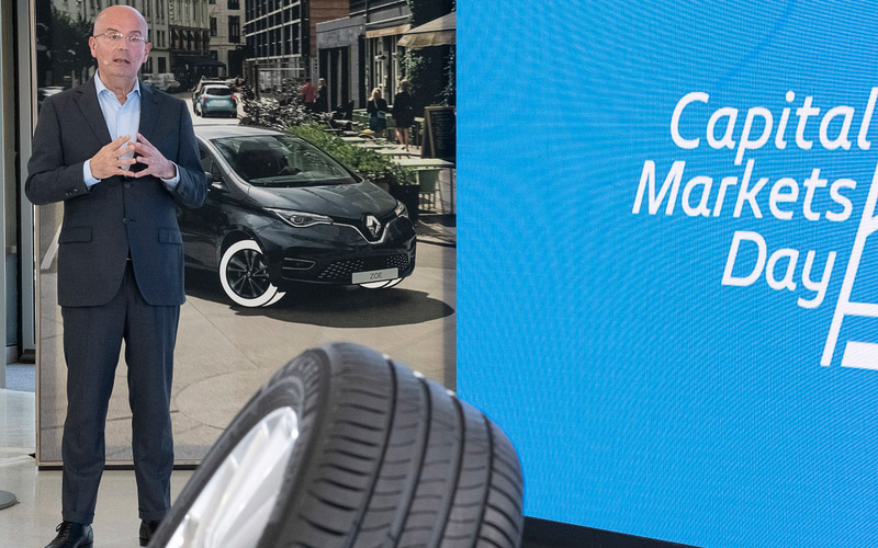 仏ミシュラン CFOのイブ・シャポー氏