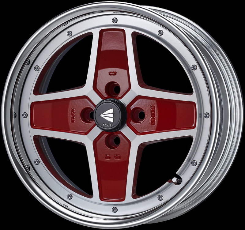 APACHE2 Neoはマシニングレッド、マシニングゴールド、マシニングブラックの3色設定（ディスクによってオリジナルのデザインを踏襲したセンターキャップか、主に軽自動車へのマッチングを考慮したフラットセンターキャップを採用）