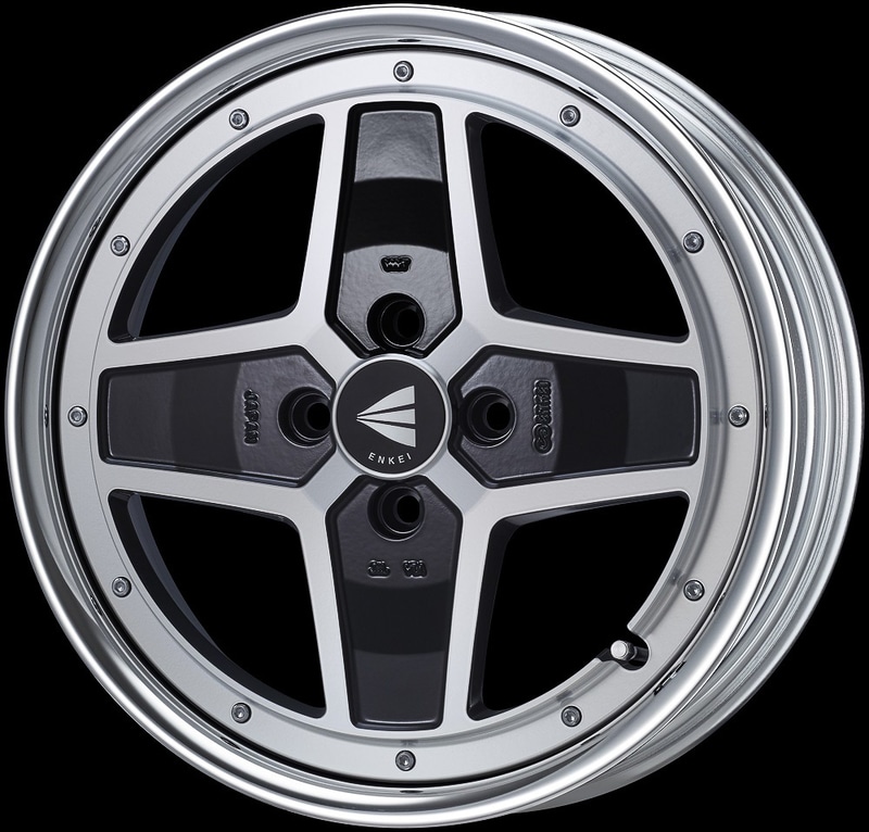 APACHE2 Neoはマシニングレッド、マシニングゴールド、マシニングブラックの3色設定（ディスクによってオリジナルのデザインを踏襲したセンターキャップか、主に軽自動車へのマッチングを考慮したフラットセンターキャップを採用）