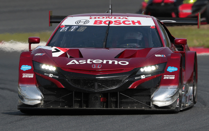 優勝した17号車 Astemo NSX-GT（塚越広大/ベルトラン・バゲット組、BS）