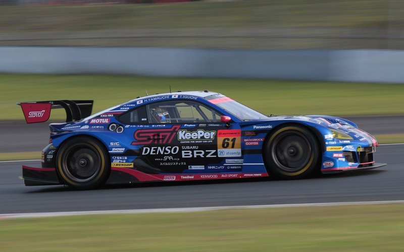 2位に入った61号車 SUBARU BRZ R＆D SPORT（井口卓人/山内英輝組、DL）