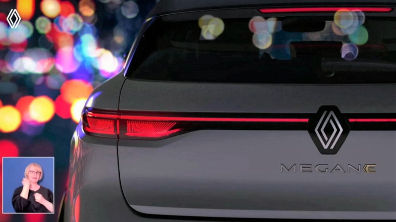 2022年に投入されるMegane E-TECH Electricから新ブランドロゴが採用される